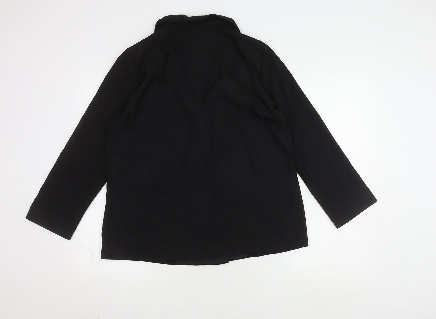 Dorothy Perkins Black Women's Blazer, Shawl Lapel, UK 14, Elegant
