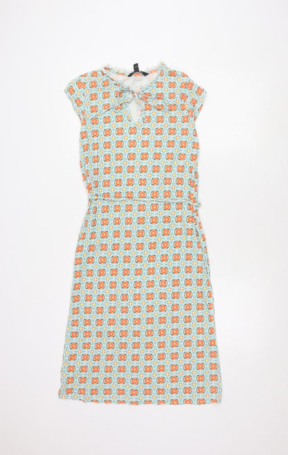 Long Tall Sally Women’s Orange Floral Shift Dress