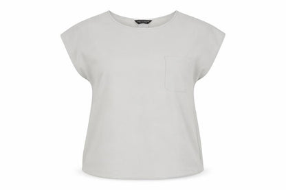 Womens UK Size 18 Dorothy Perkins Grey Basic Blouse