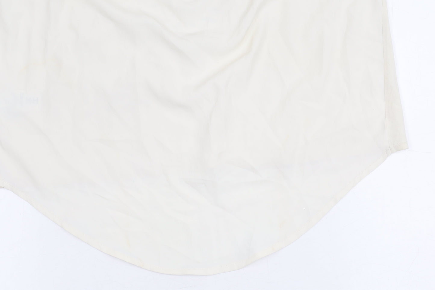 Womens UK Size 8 NEXT Ivory Basic Tank