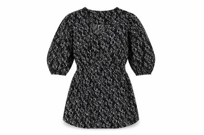 Mimi Chica Women's M Black Geometric Dress