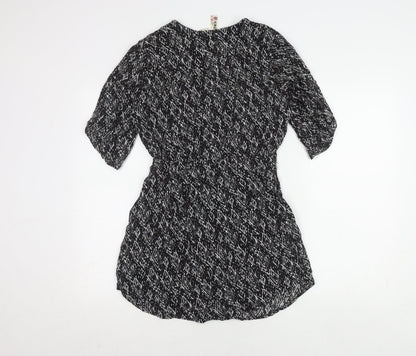 Mimi Chica Women's M Black Geometric Dress