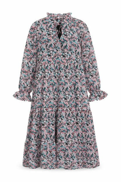 Pull&Bear Women's Floral Multicoloured Dress Size 8