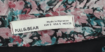 Pull&Bear Women's Floral Multicoloured Dress Size 8