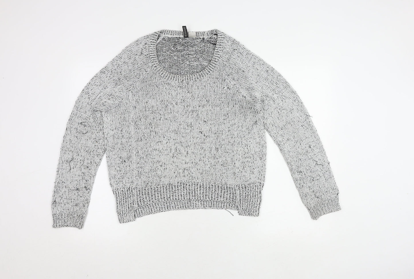 Womens UK Size M H&M Black Pullover Jumper