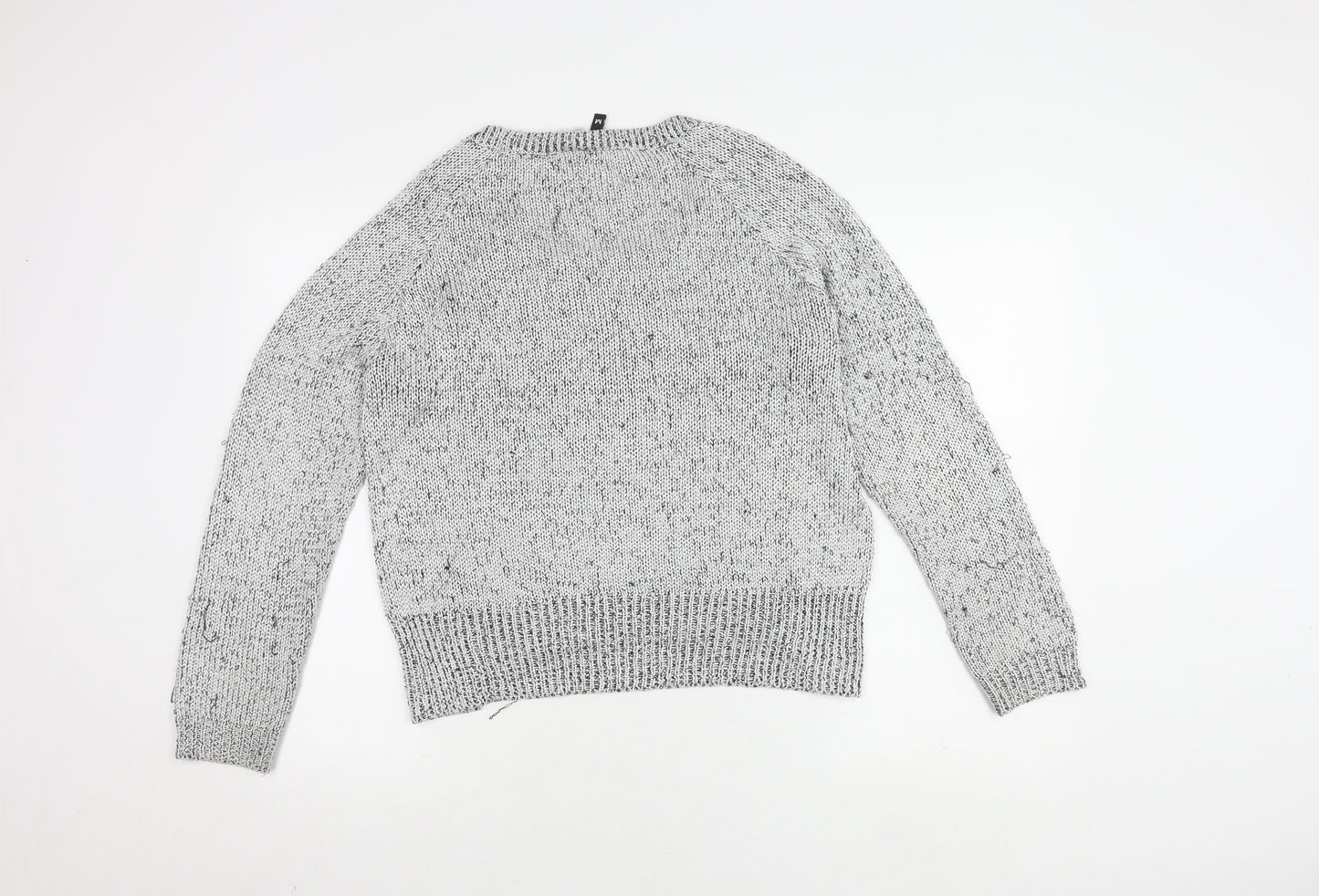 Womens UK Size M H&M Black Pullover Jumper