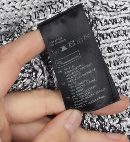 Womens UK Size M H&M Black Pullover Jumper