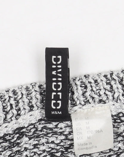 Womens UK Size M H&M Black Pullover Jumper