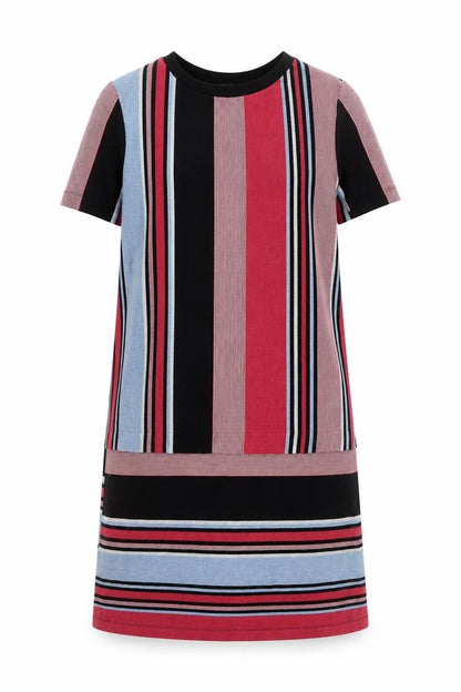 Next Women's Multicoloured Striped Dress Size 6