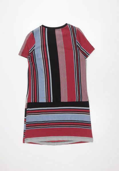 Next Women's Multicoloured Striped Dress Size 6