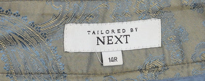 Womens UK Size 14 NEXT Regular Fit Dress Pants Grey Trousers