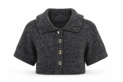 Womens UK Size LXL Stephen Y Grey Cardigan Jumper