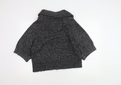 Womens UK Size LXL Stephen Y Grey Cardigan Jumper