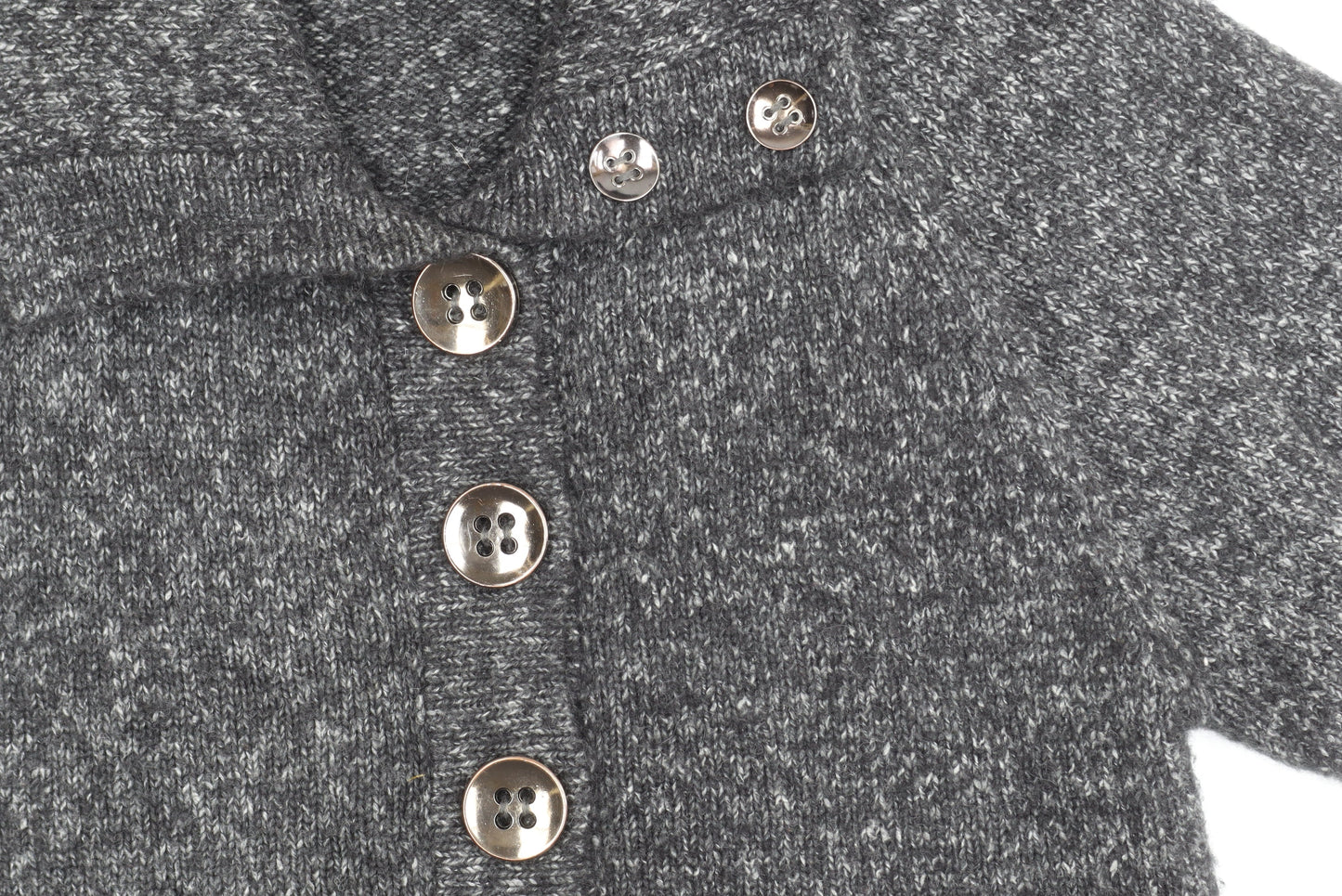 Womens UK Size LXL Stephen Y Grey Cardigan Jumper
