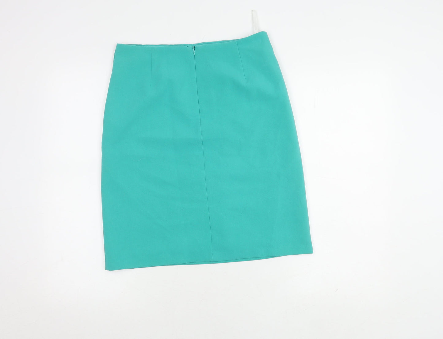 Marks and Spencer Women's Green Pencil Skirt, Size 8