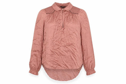 Womens UK Size 10 NEXT Pink Basic Blouse