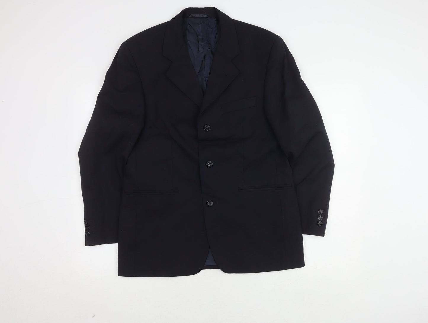 Mens UK Size 38 Burton Regular Blue Suit Jacket