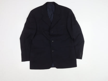Mens UK Size 38 Burton Regular Blue Suit Jacket