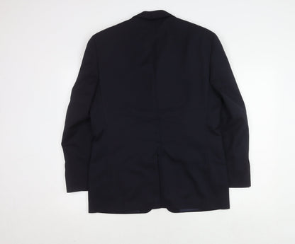 Mens UK Size 38 Burton Regular Blue Suit Jacket