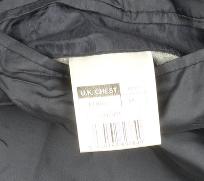 Mens UK Size 38 Burton Regular Blue Suit Jacket