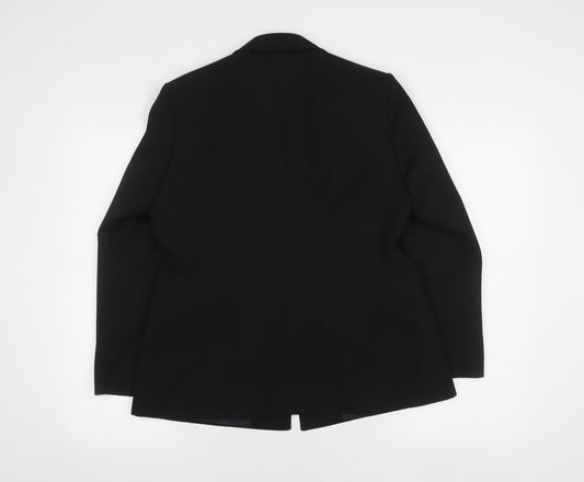 Marks and Spencer Women's Black Blazer, Size 12 Petite