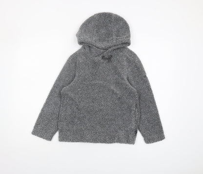 Regatta Boys Grey Pullover Hoodie Fleece 9-10 Years