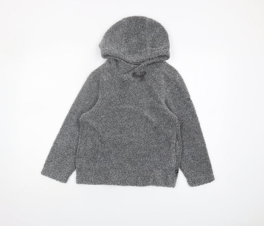 Regatta Boys Grey Pullover Hoodie Fleece 9-10 Years