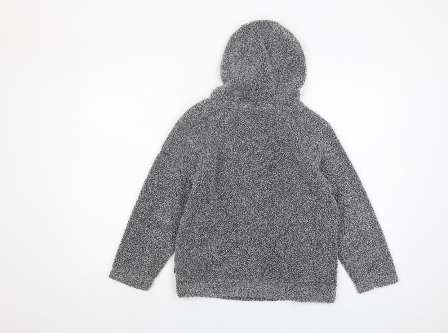 Regatta Boys Grey Pullover Hoodie Fleece 9-10 Years