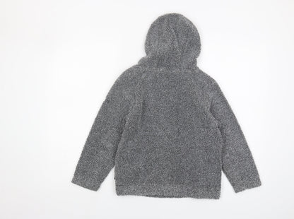 Regatta Boys Grey Pullover Hoodie Fleece 9-10 Years