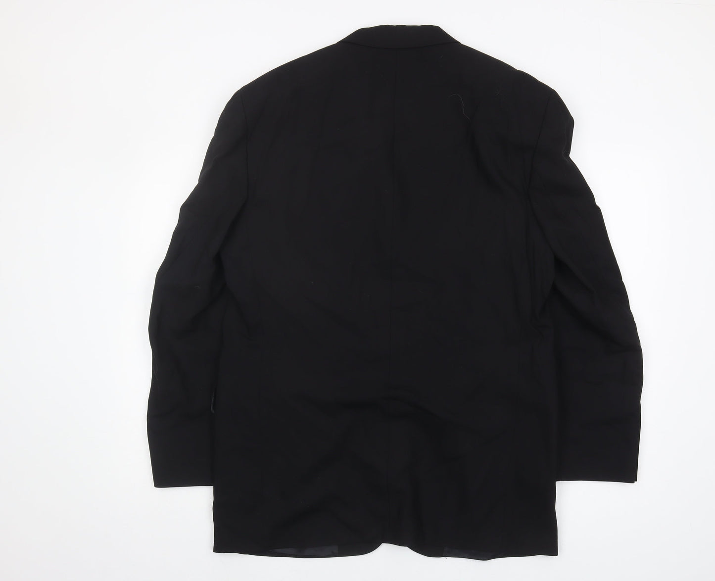 Mens UK Size 40 Pierre Cardin Regular Black Suit Jacket