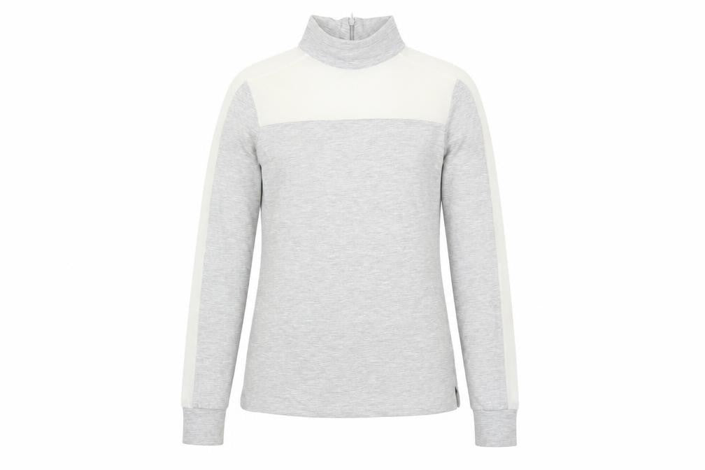 Womens UK Size 8 Karen Millen Grey Basic T-Shirt
