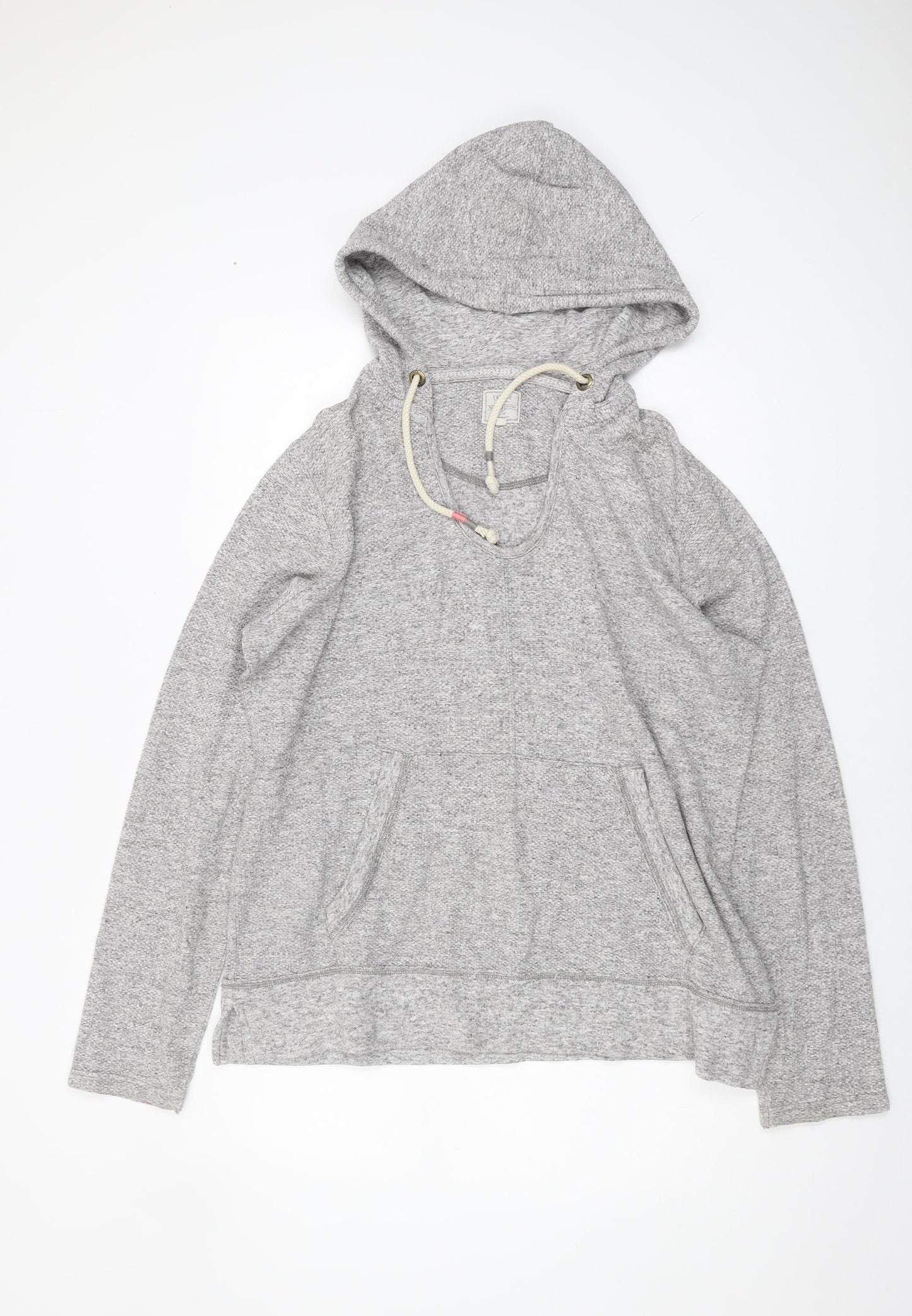 Womens UK Size 14 Fat Face Grey Pullover Hoodie