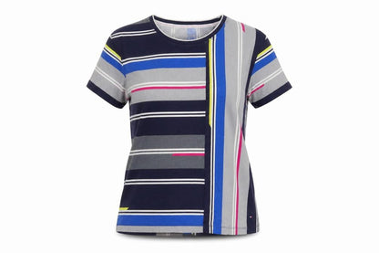 Womens UK Size S Tommy Hilfiger Multicoloured Basic T-Shirt