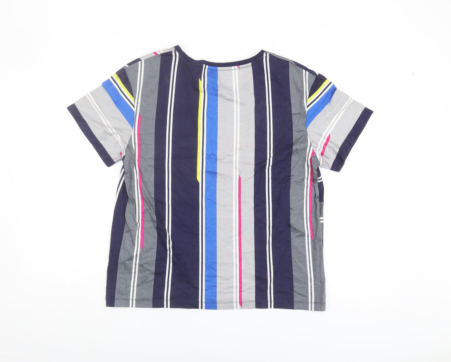Womens UK Size S Tommy Hilfiger Multicoloured Basic T-Shirt