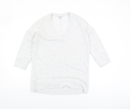 Womens UK Size XS Jigsaw White Basic T-Shirt