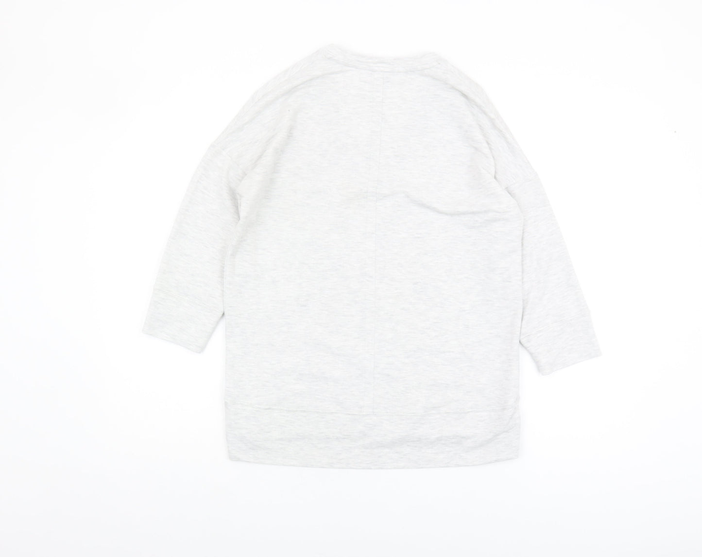 Womens UK Size XS Jigsaw White Basic T-Shirt