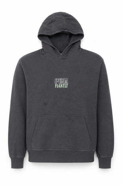 Mens UK Size S PUMA Black Pullover Hoodie