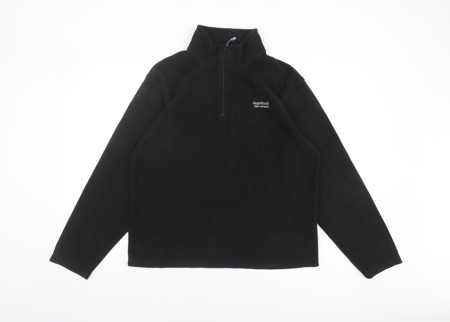 Mens UK Size M Regatta Black Pullover Sweatshirt