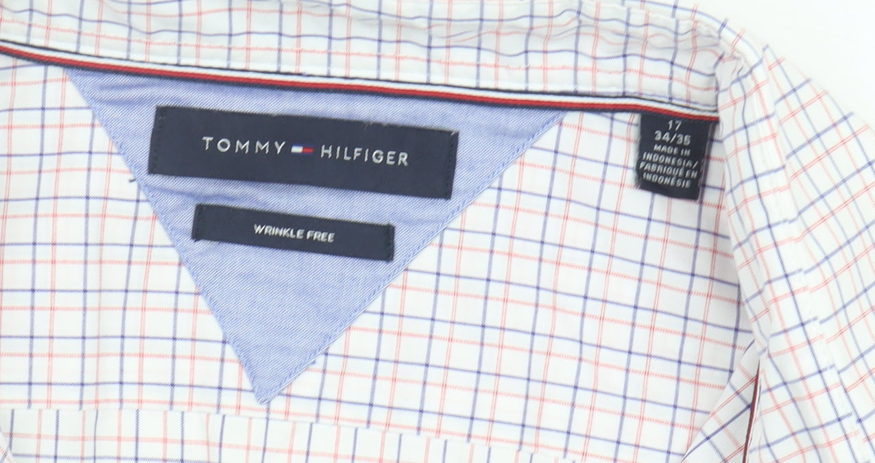 Tommy Hilfiger Men's Multicoloured Check Shirt, 17