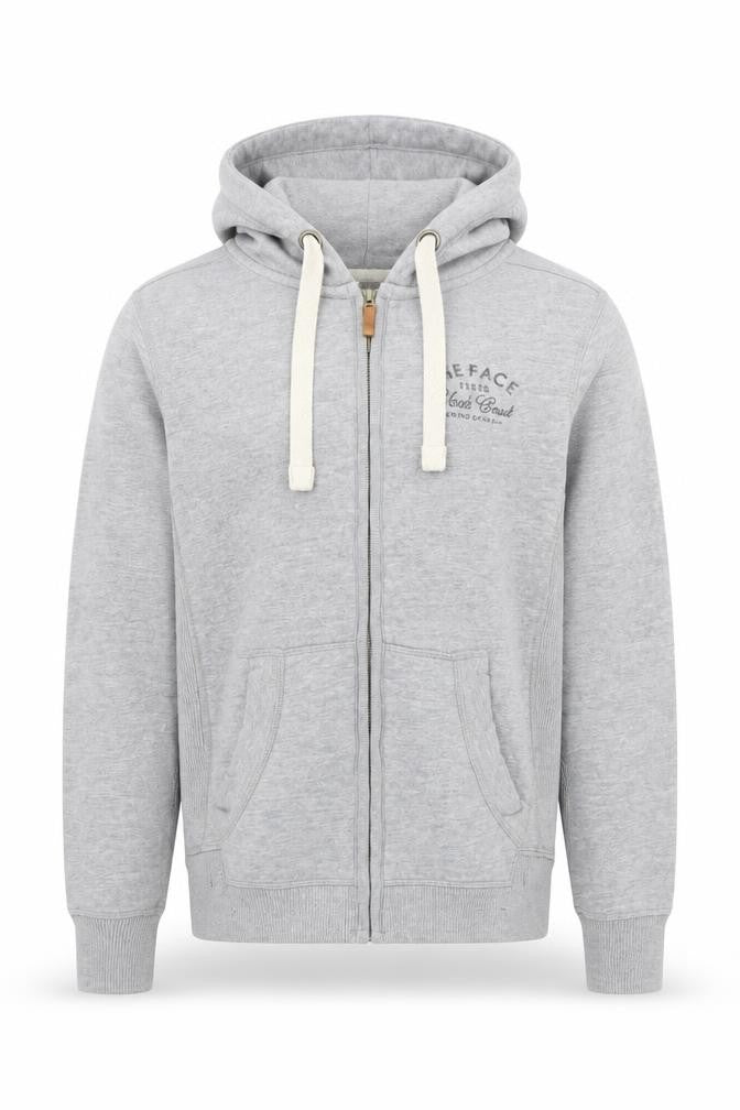 Mens UK Size XS FatFace Grey Full Zip Hoodie