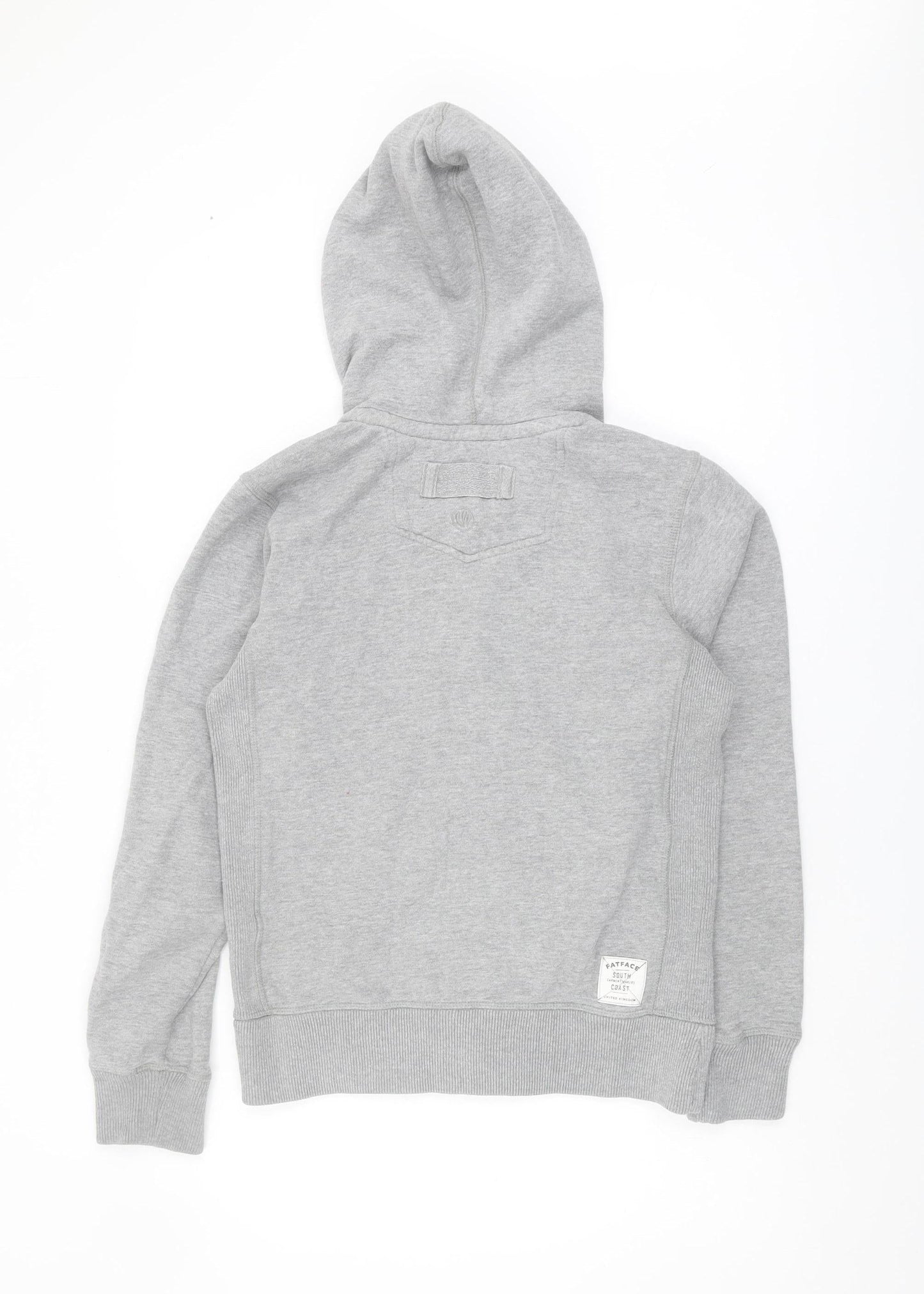 Mens UK Size XS FatFace Grey Full Zip Hoodie