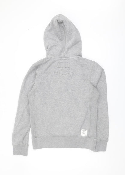 Mens UK Size XS FatFace Grey Full Zip Hoodie