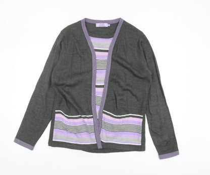 Womens UK Size M Honor Millburn Multicoloured Cardigan Jumper