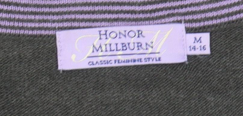 Womens UK Size M Honor Millburn Multicoloured Cardigan Jumper