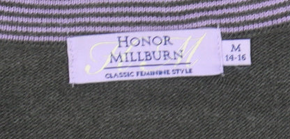 Womens UK Size M Honor Millburn Multicoloured Cardigan Jumper