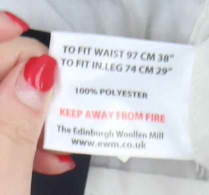 James Pringle Men's Grey Dress Pants, Size 38, New