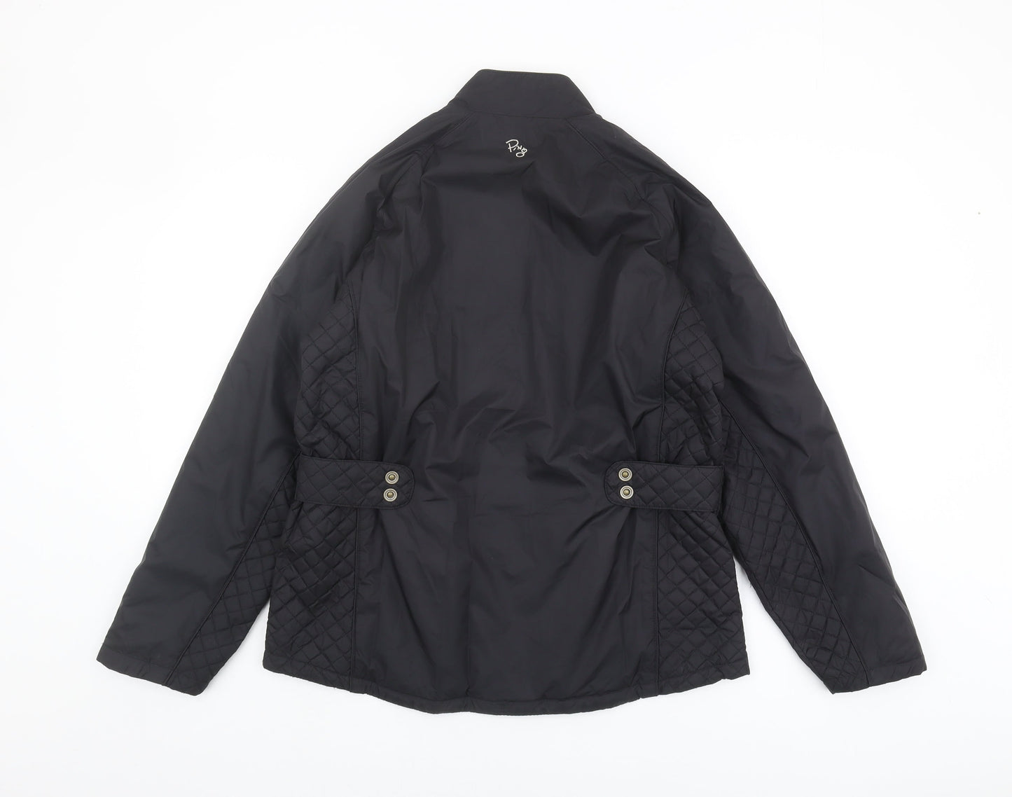 Ping Collection Women's Black Quilted Jacket Size 12
