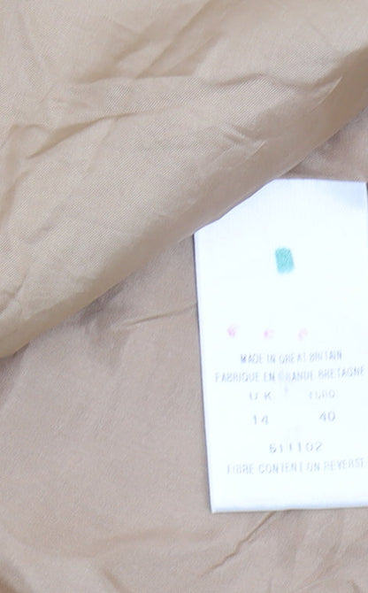 Womens UK Size 14 Alexon Regular Beige Blazer