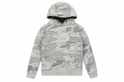 Firetrap Boys Grey Camouflage Hoodie, Size 11-12 Years