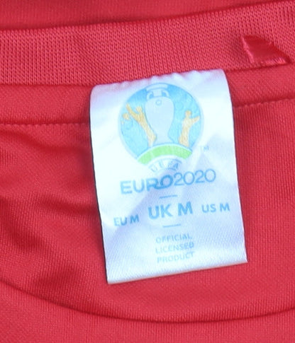 Euro 2020 Red Football Jersey Men's M
